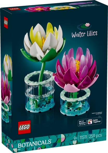 LEGO® | Botanicals: Water Lilies (11511) - box front