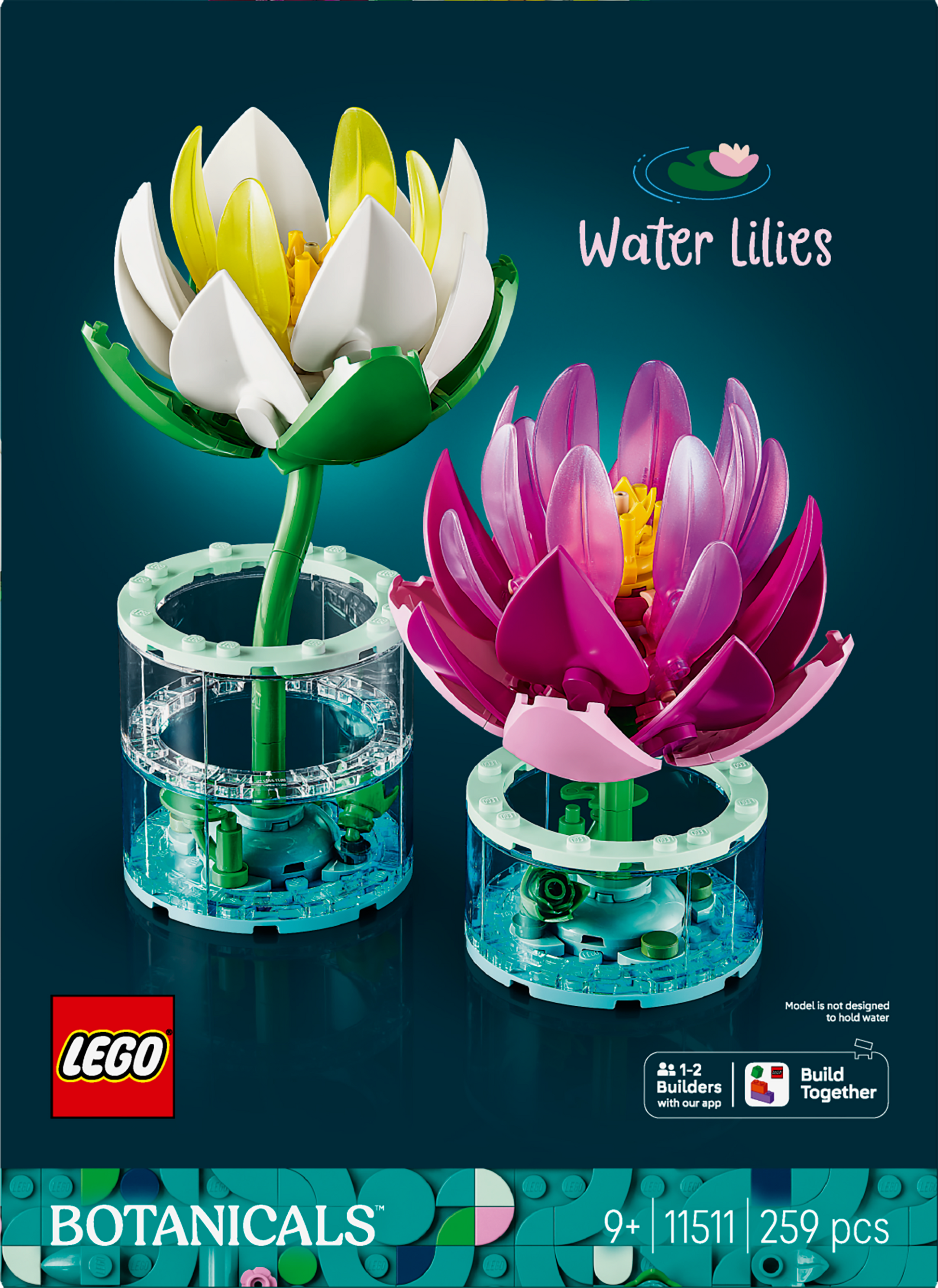 LEGO® | Botanicals: Water Lilies (11511) - box back