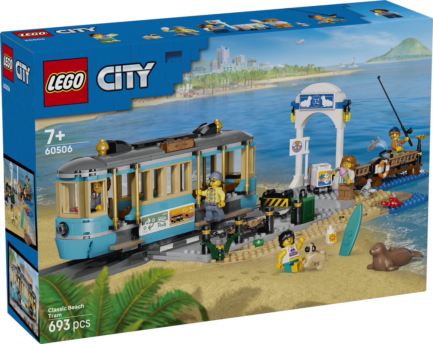 LEGO® | City: Classic Beach Streetcar (60506) - box front