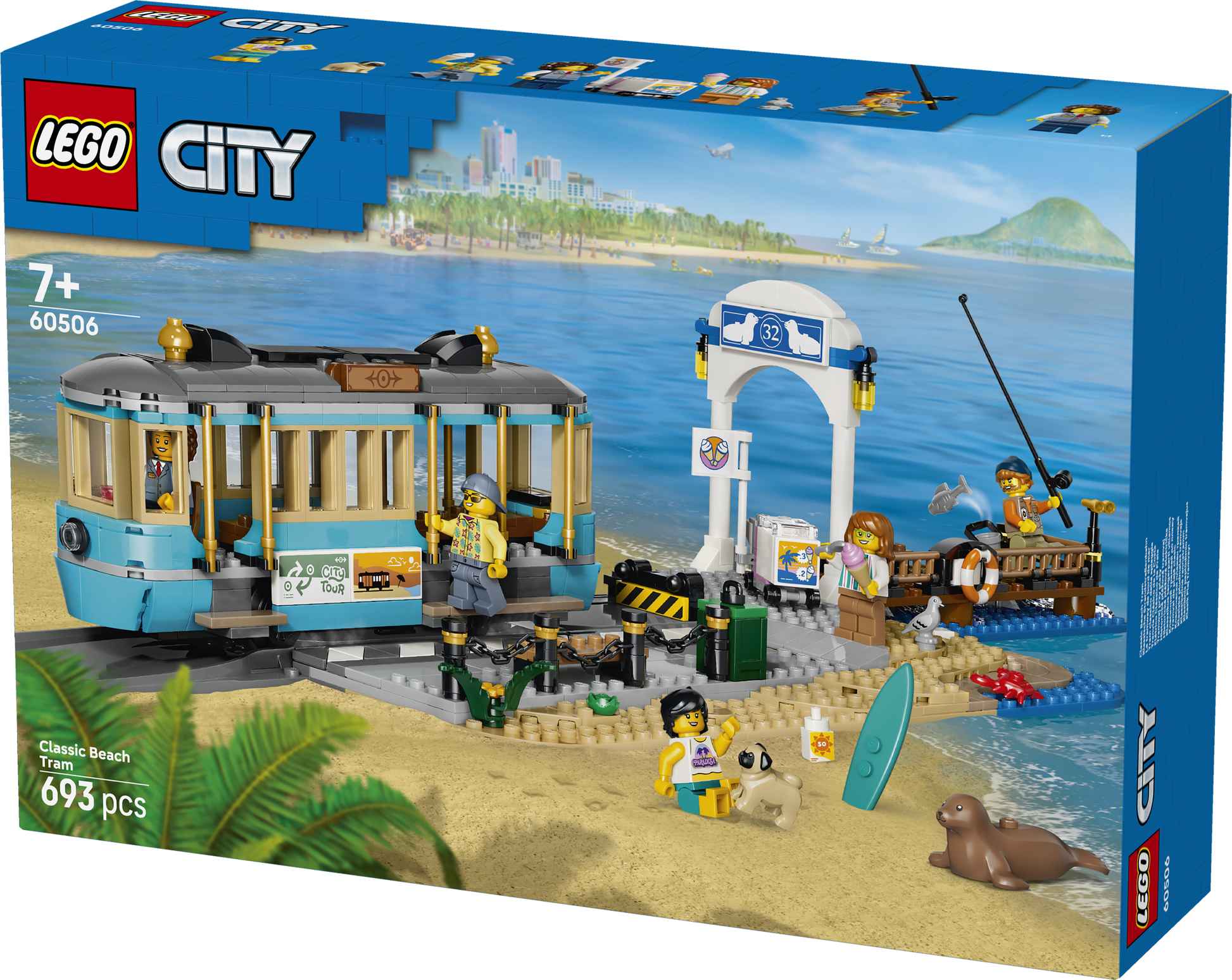 LEGO® | City: Classic Beach Streetcar (60506) - box detail