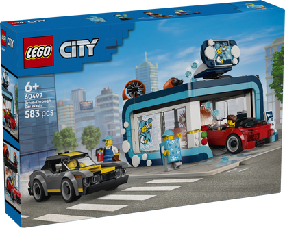 LEGO® | City: Drive-Through Car Wash (60497) - box front