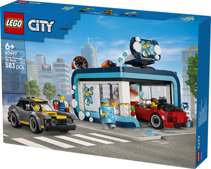 LEGO® | City: Drive-Through Car Wash (60497) - box detail