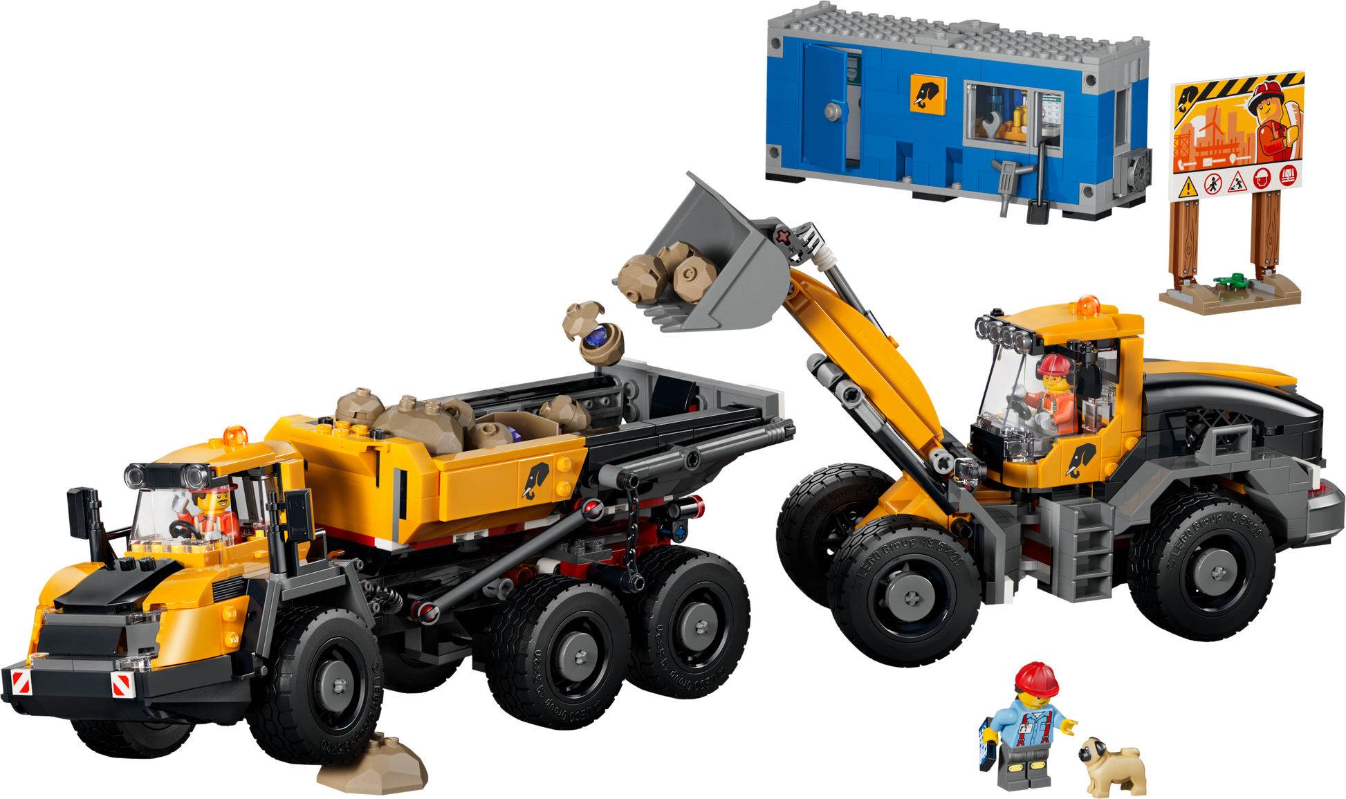 LEGO® | City: Dump Truck & Front End Loader (60494) - product image