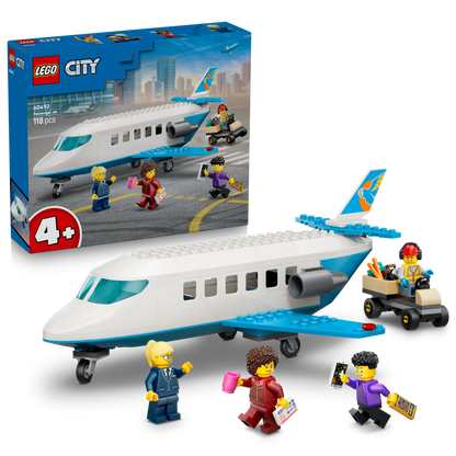 LEGO® | City: Passenger Jet (60492) - box and product image