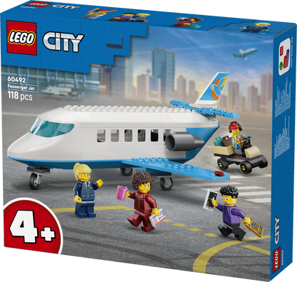 LEGO® | City: Passenger Jet (60492) - box detail