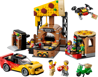 LEGO® | City: Pizza Delivery Experience with Vehicles (60496) - product image