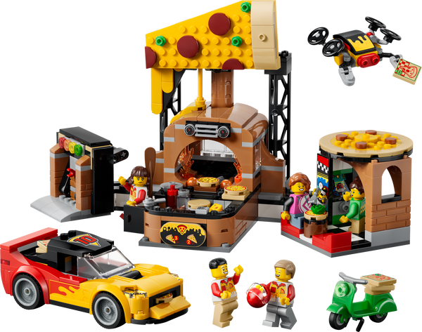 LEGO® | City: Pizza Delivery Experience with Vehicles (60496)