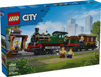 LEGO® | City: Vintage Steam Train (60511) - box front