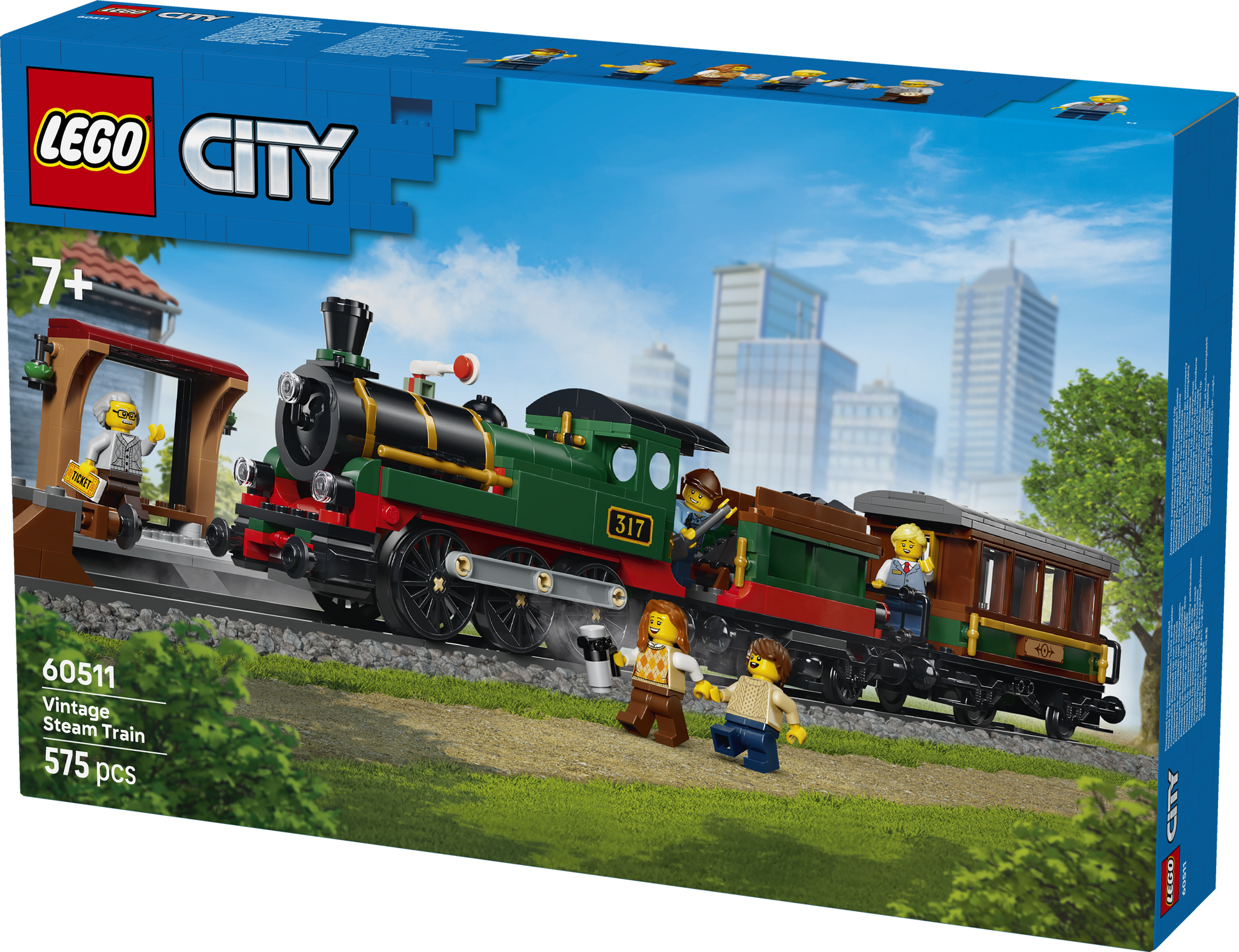 LEGO® | City: Vintage Steam Train (60511) - box detail