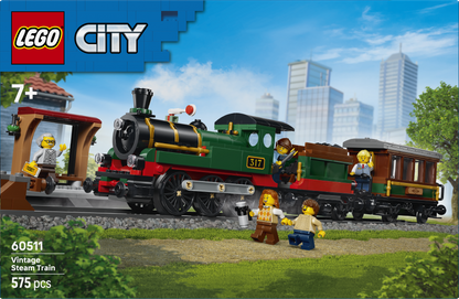 LEGO® | City: Vintage Steam Train (60511) - box back