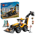 LEGO® | City: Yellow Backhoe Loader (60480) - box and product image