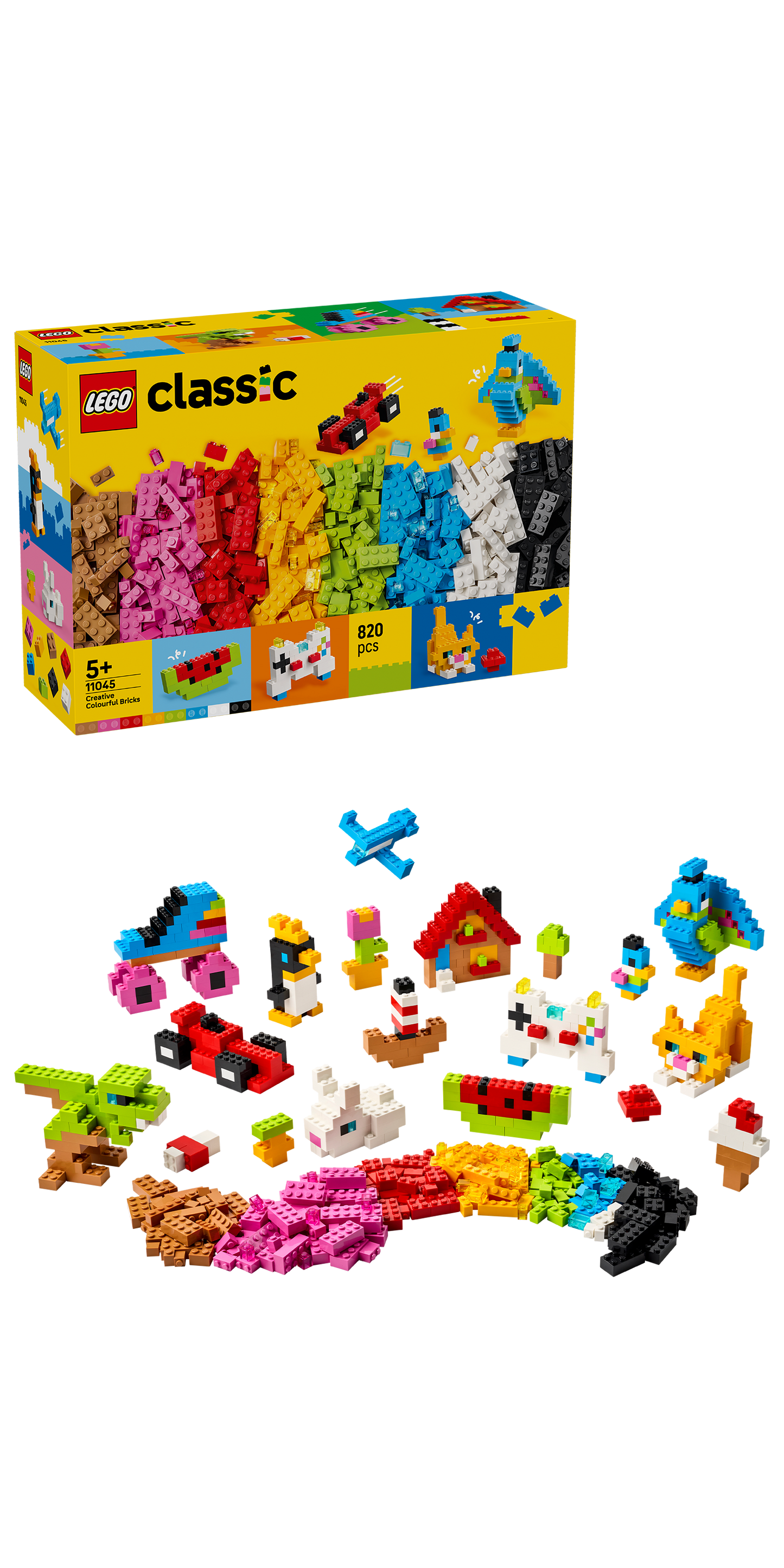 LEGO® | Classic: Creative Colorful Bricks (11045) - box and product image