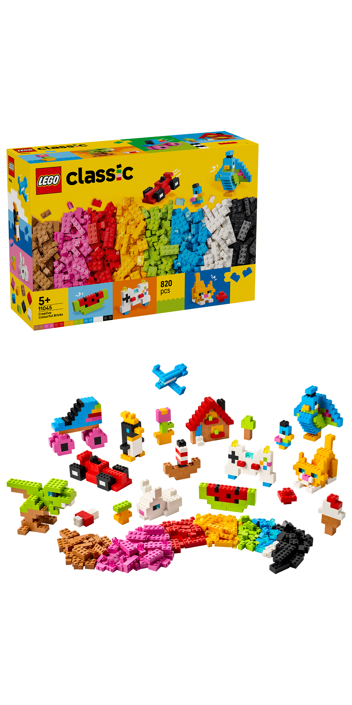 LEGO® | Classic: Creative Colorful Bricks (11045) - box and product image