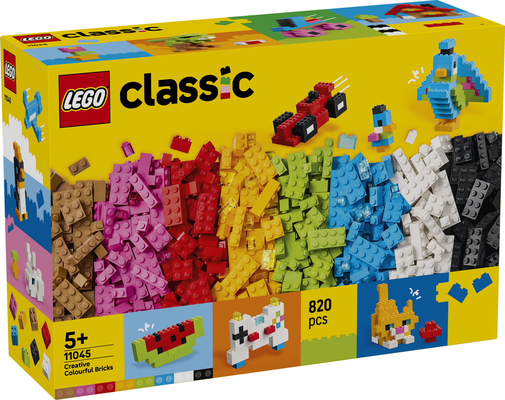 LEGO® | Classic: Creative Colorful Bricks (11045) - box front
