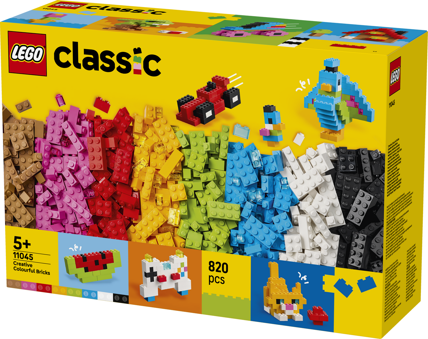 LEGO® | Classic: Creative Colorful Bricks (11045) - box detail