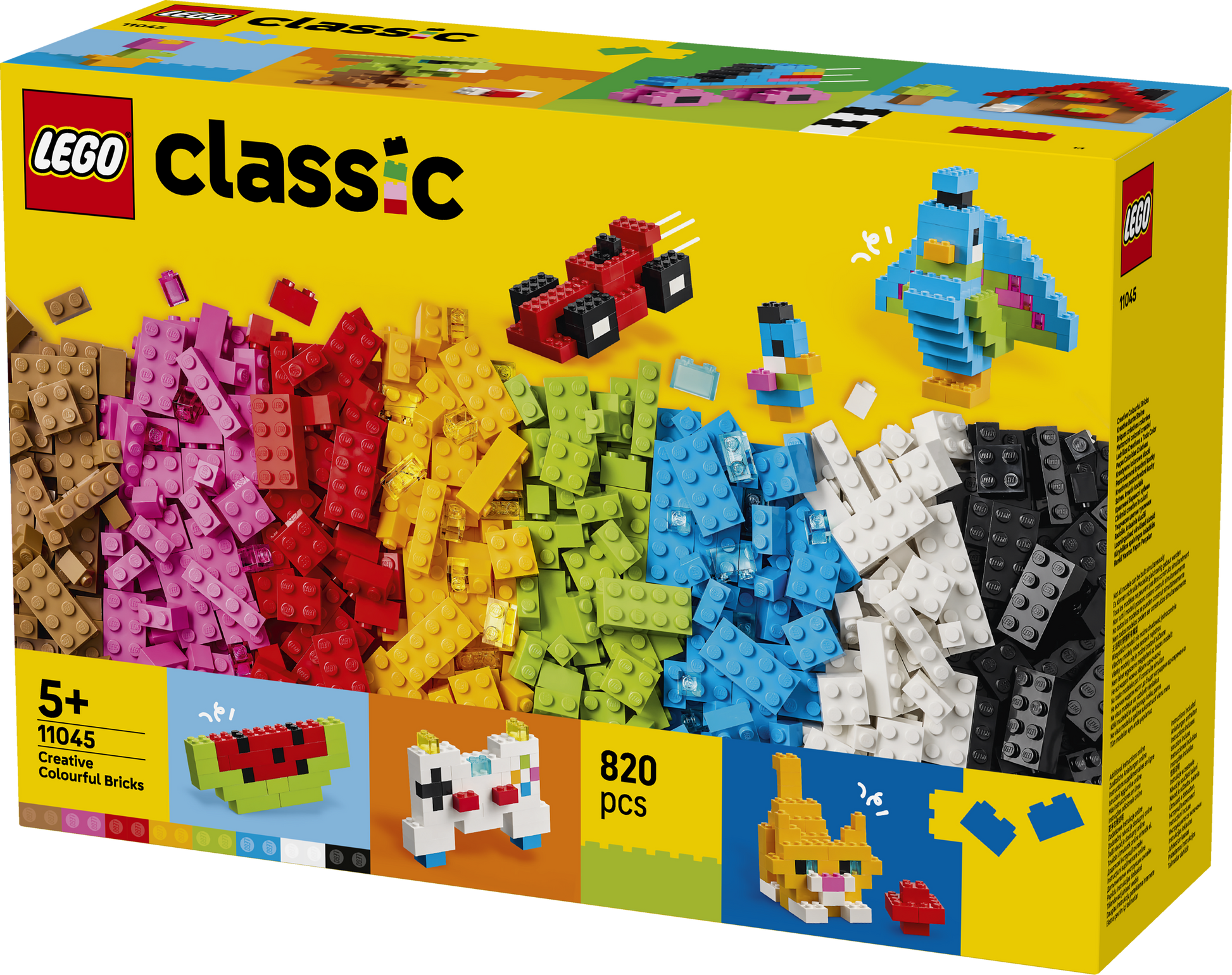 LEGO® | Classic: Creative Colorful Bricks (11045) - box detail