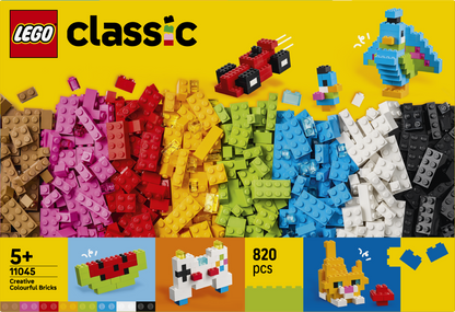 LEGO® | Classic: Creative Colorful Bricks (11045) - box back