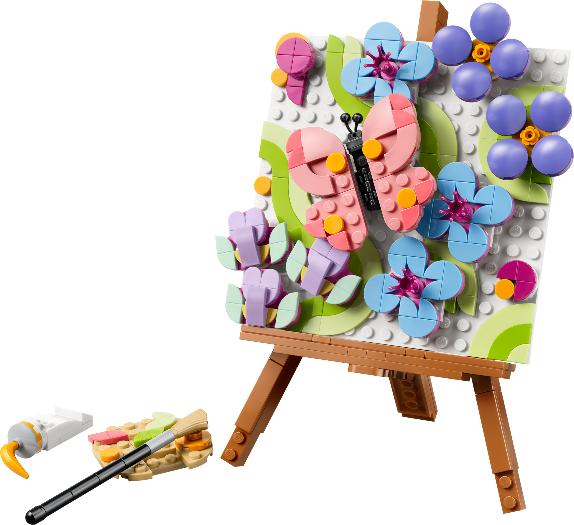 LEGO® | Creator 3-in-1: Floral Art Decor Painting (31390) - product image