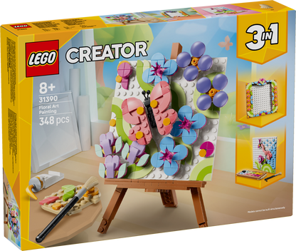 LEGO® | Creator 3-in-1: Floral Art Decor Painting (31390) - box front
