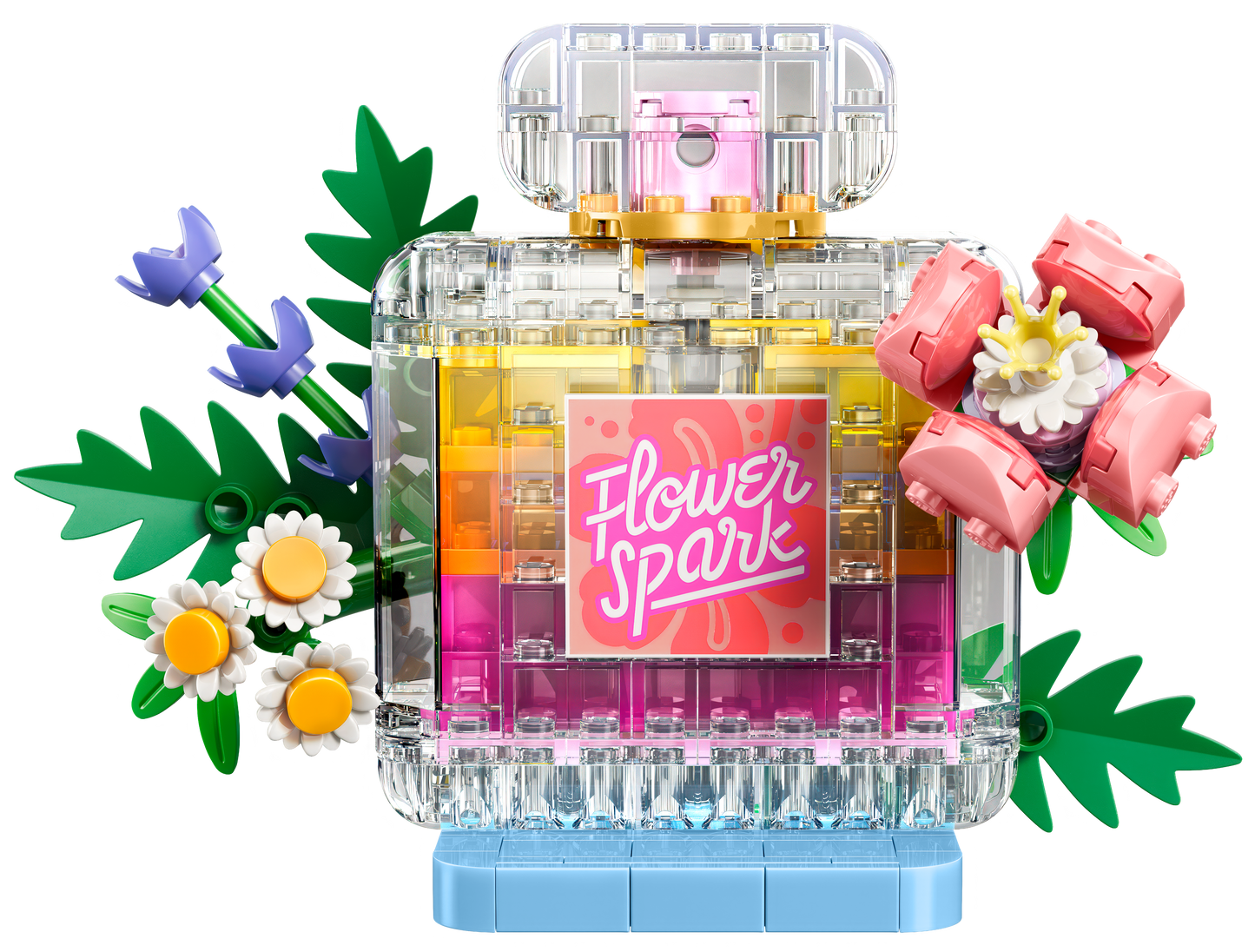 LEGO® | Creator 3-in-1: Floral Decor Perfume Bottle (31383) - product image