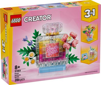 LEGO® | Creator 3-in-1: Floral Decor Perfume Bottle (31383) - box front