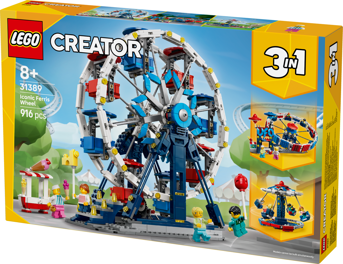 LEGO® | Creator 3-in-1: Iconic Ferris Wheel (31389) - box detail