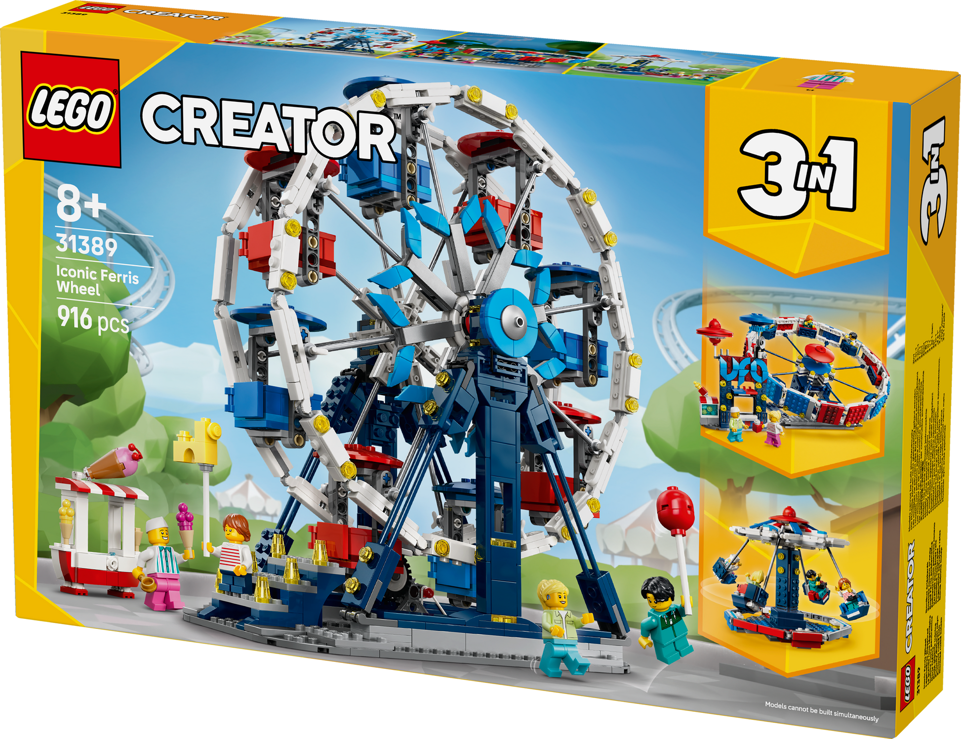 LEGO® | Creator 3-in-1: Iconic Ferris Wheel (31389) - box detail