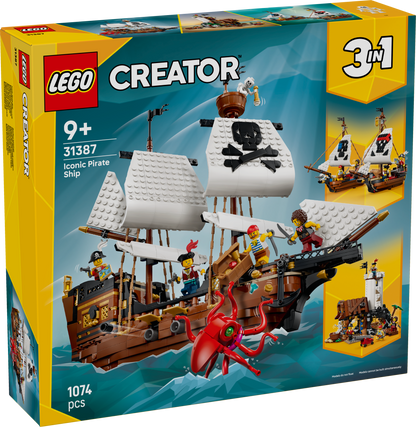 LEGO® | Creator 3-in-1: Iconic Pirate Ship (31387) - box front
