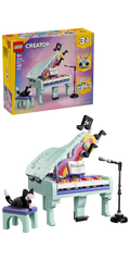 LEGO® | Creator 3-in-1: Music Decor Piano with Cat (31392) - box and product image