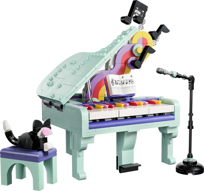 LEGO® | Creator 3-in-1: Music Decor Piano with Cat (31392) - product image