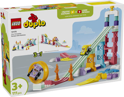 LEGO® | DUPLO: 3 in 1 Creative Ramps with Vehicles (10478) - box front