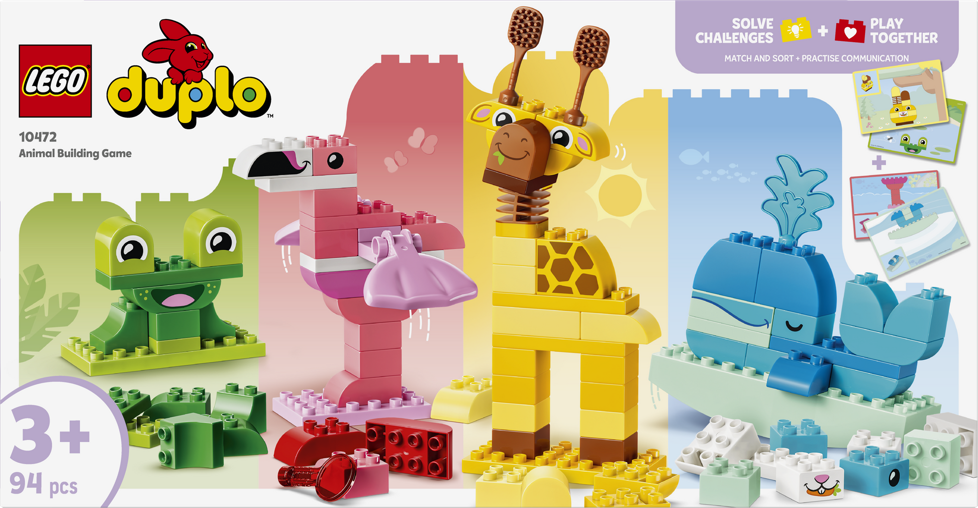 LEGO® | DUPLO: Animal Building Game (10472) - box back