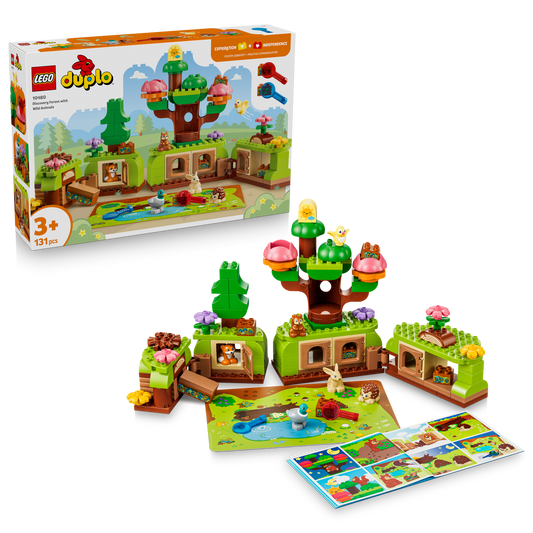 LEGO® | DUPLO: Discovery Forest with Wild Animals (10480) - box and product image