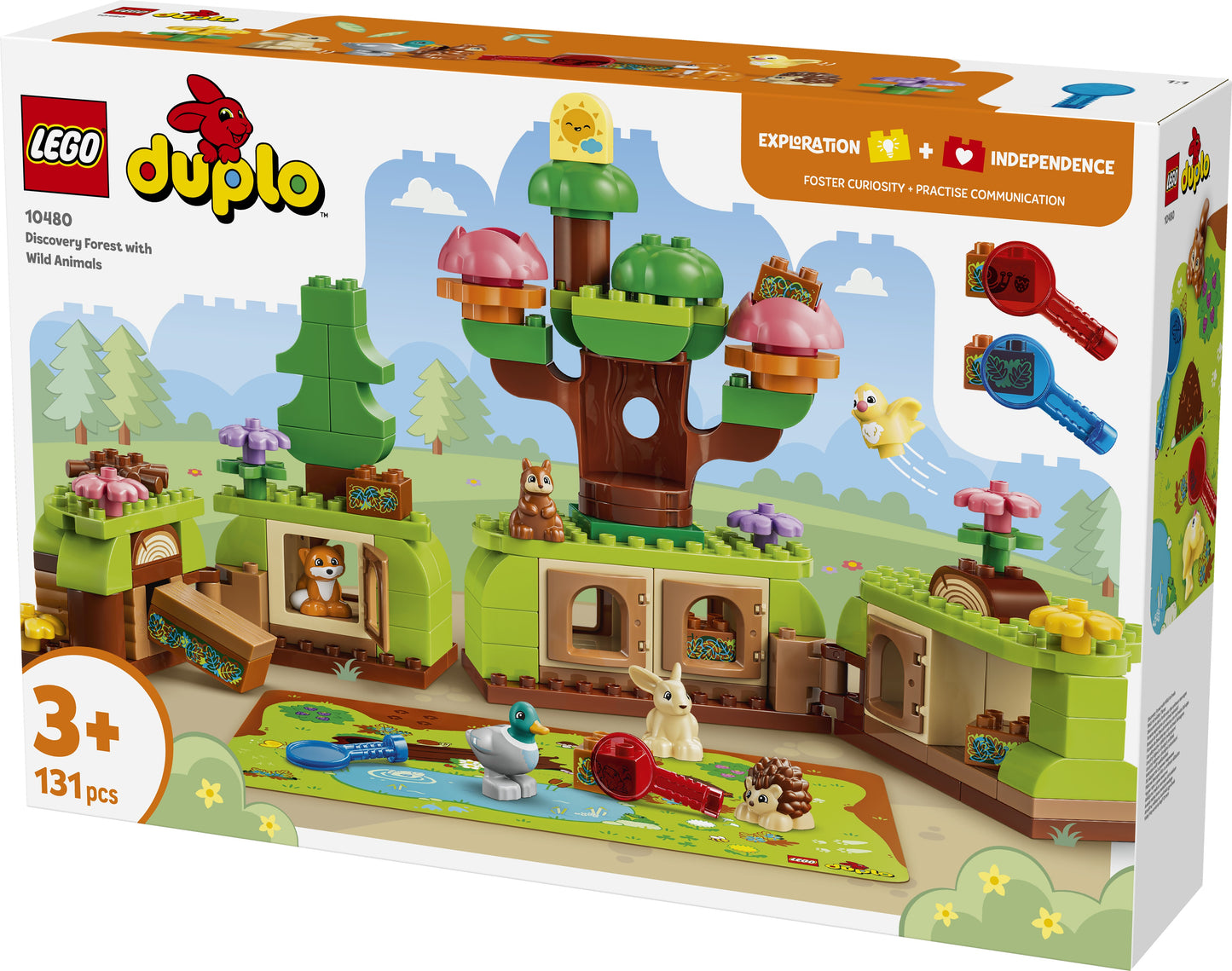 LEGO® | DUPLO: Discovery Forest with Wild Animals (10480) - box detail