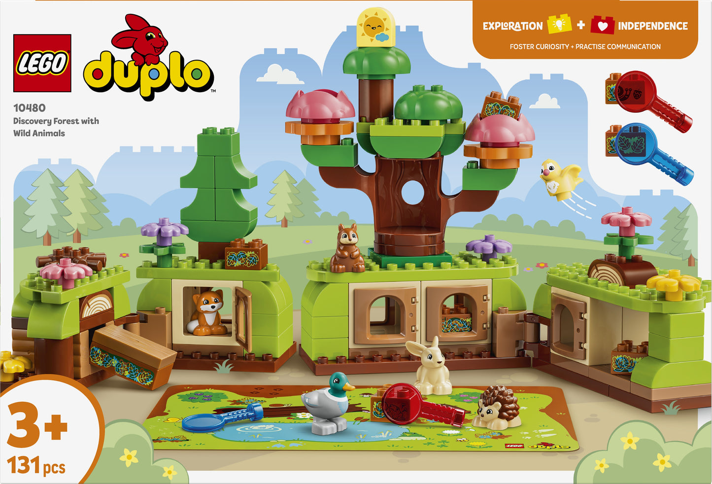LEGO® | DUPLO: Discovery Forest with Wild Animals (10480) - box back