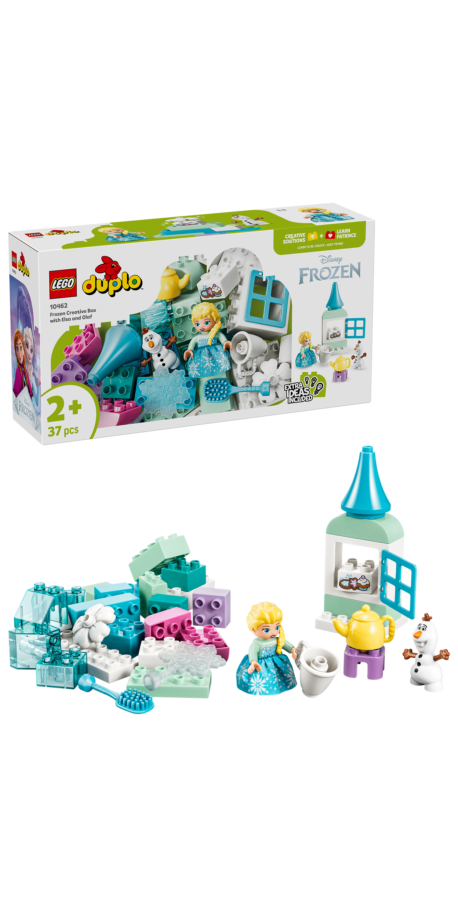 LEGO® | DUPLO: Frozen Creative Box with Elsa and Olaf (10462) - box and product image