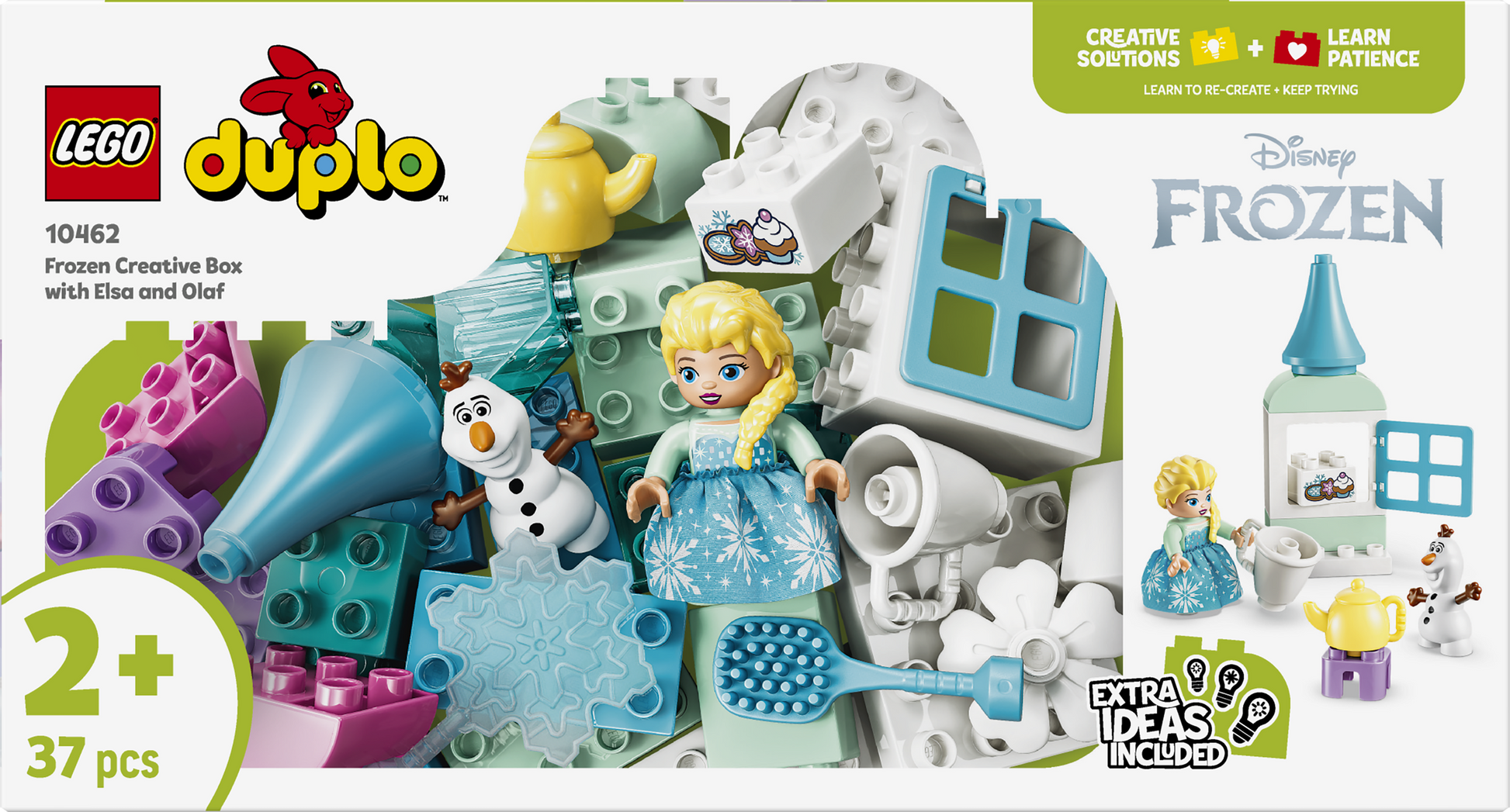 LEGO® | DUPLO: Frozen Creative Box with Elsa and Olaf (10462) - box back