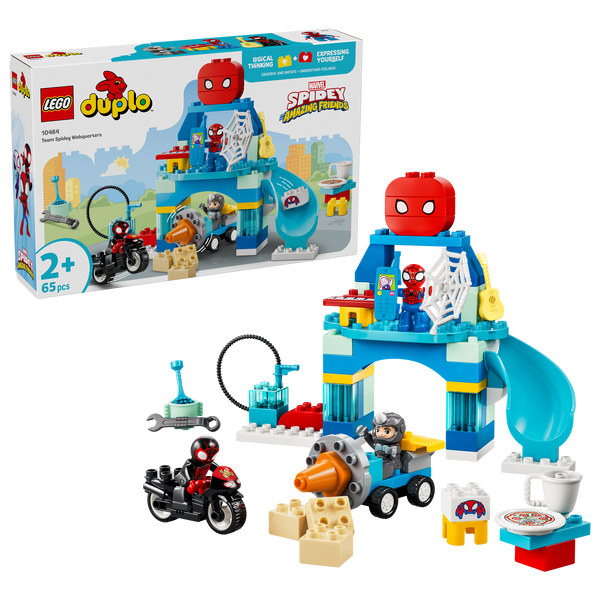 LEGO® | DUPLO: Team Spidey Webquarters (10464) - box and product image