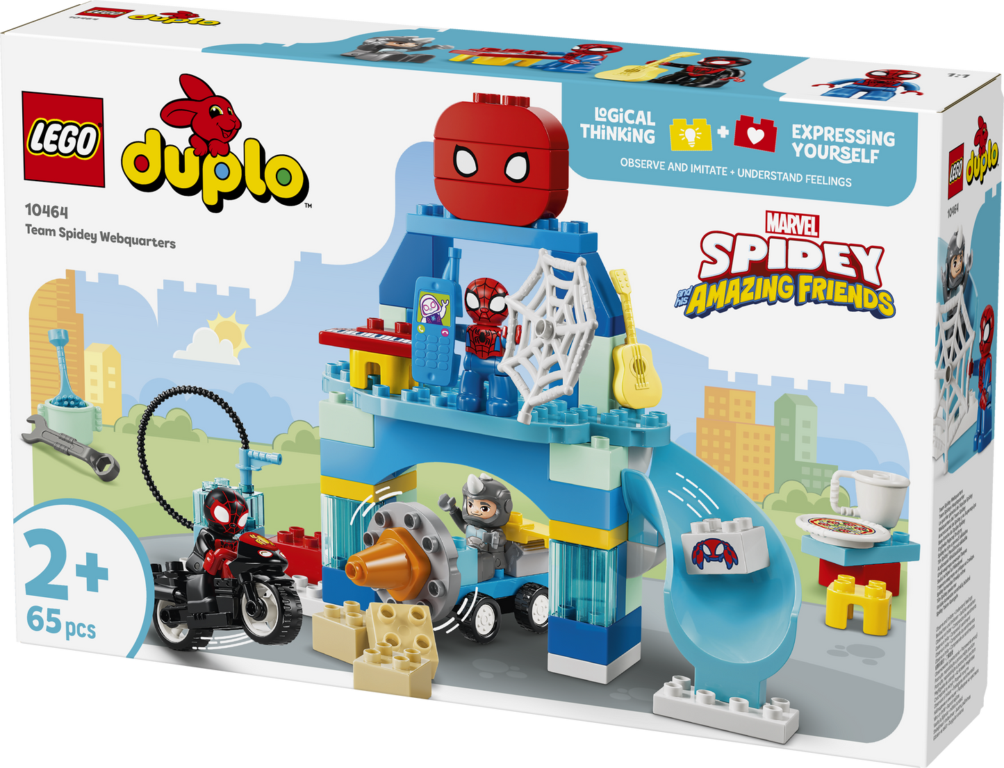 LEGO® | DUPLO: Team Spidey Webquarters (10464) - box detail