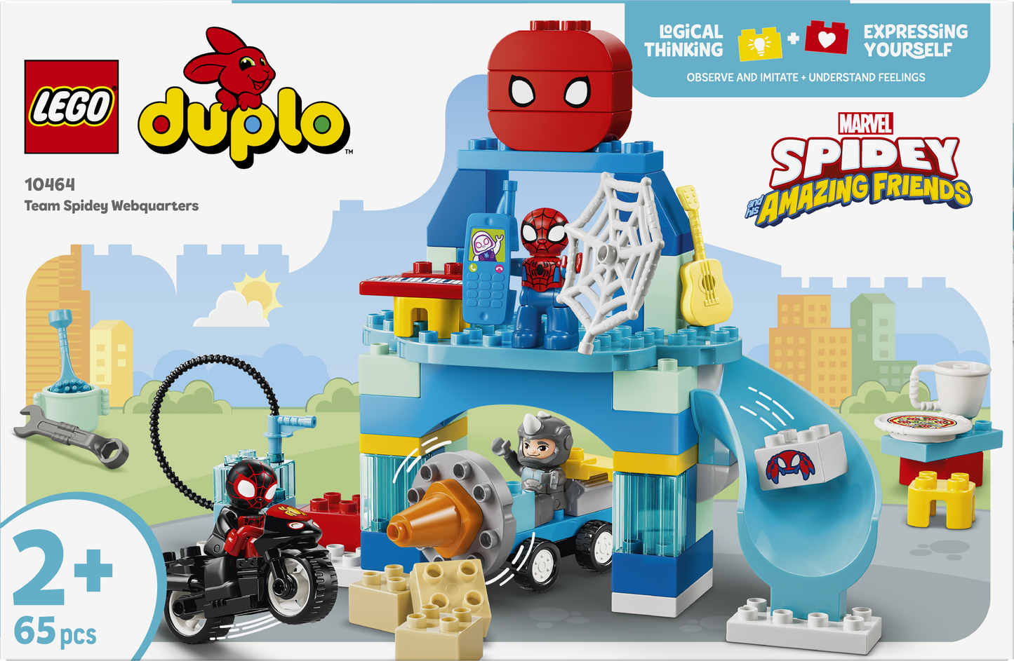 LEGO® | DUPLO: Team Spidey Webquarters (10464) - box back