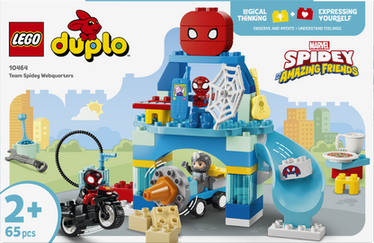 LEGO® | DUPLO: Team Spidey Webquarters (10464) - box back