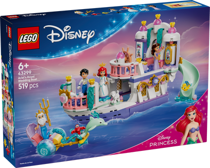 LEGO® | Disney: Ariel's Royal Wedding Boat (43299) - box front