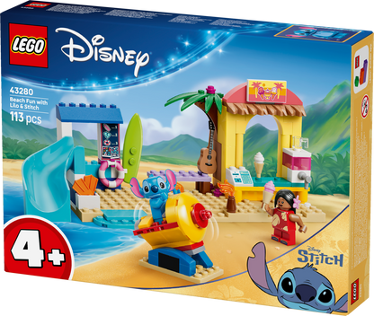 LEGO® | Disney: Beach Fun with Lilo & Stitch (43280) - box detail