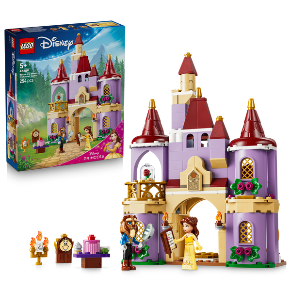 LEGO® | Disney: Belle & the Beast's Enchanted Castle (43289) - box and product image