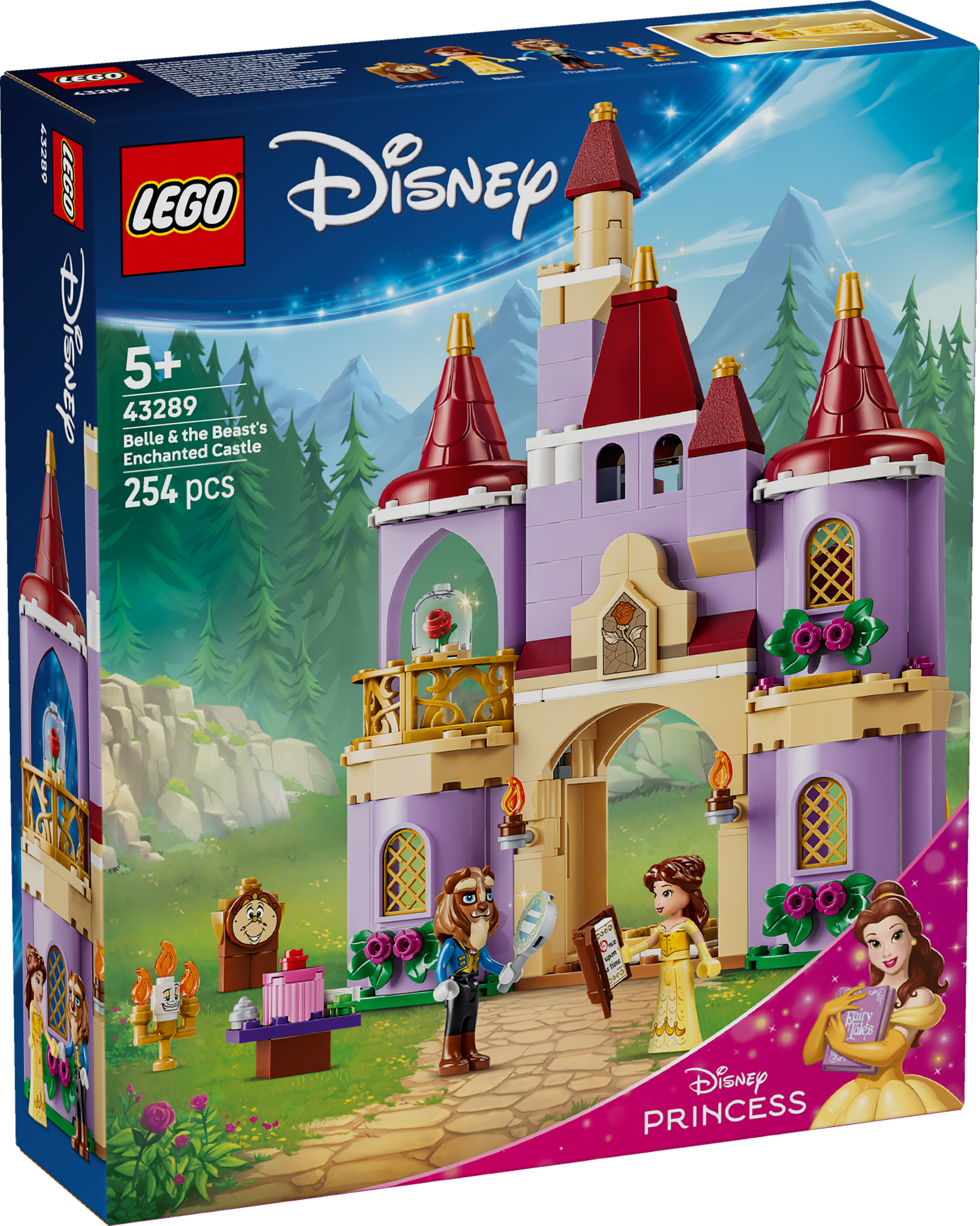 LEGO® | Disney: Belle & the Beast's Enchanted Castle (43289) - box front
