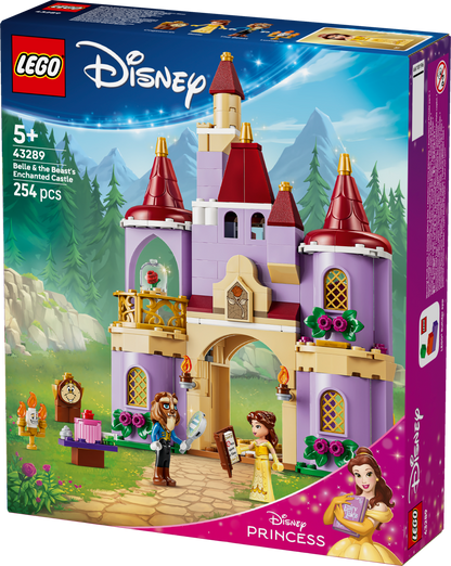 LEGO® | Disney: Belle & the Beast's Enchanted Castle (43289) - box detail