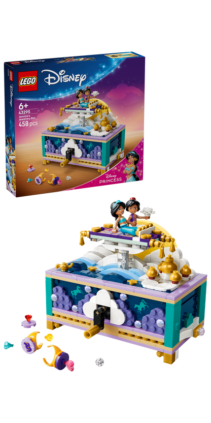 LEGO® | Disney: Jasmine's Jewelry Box (43295) - box and product image