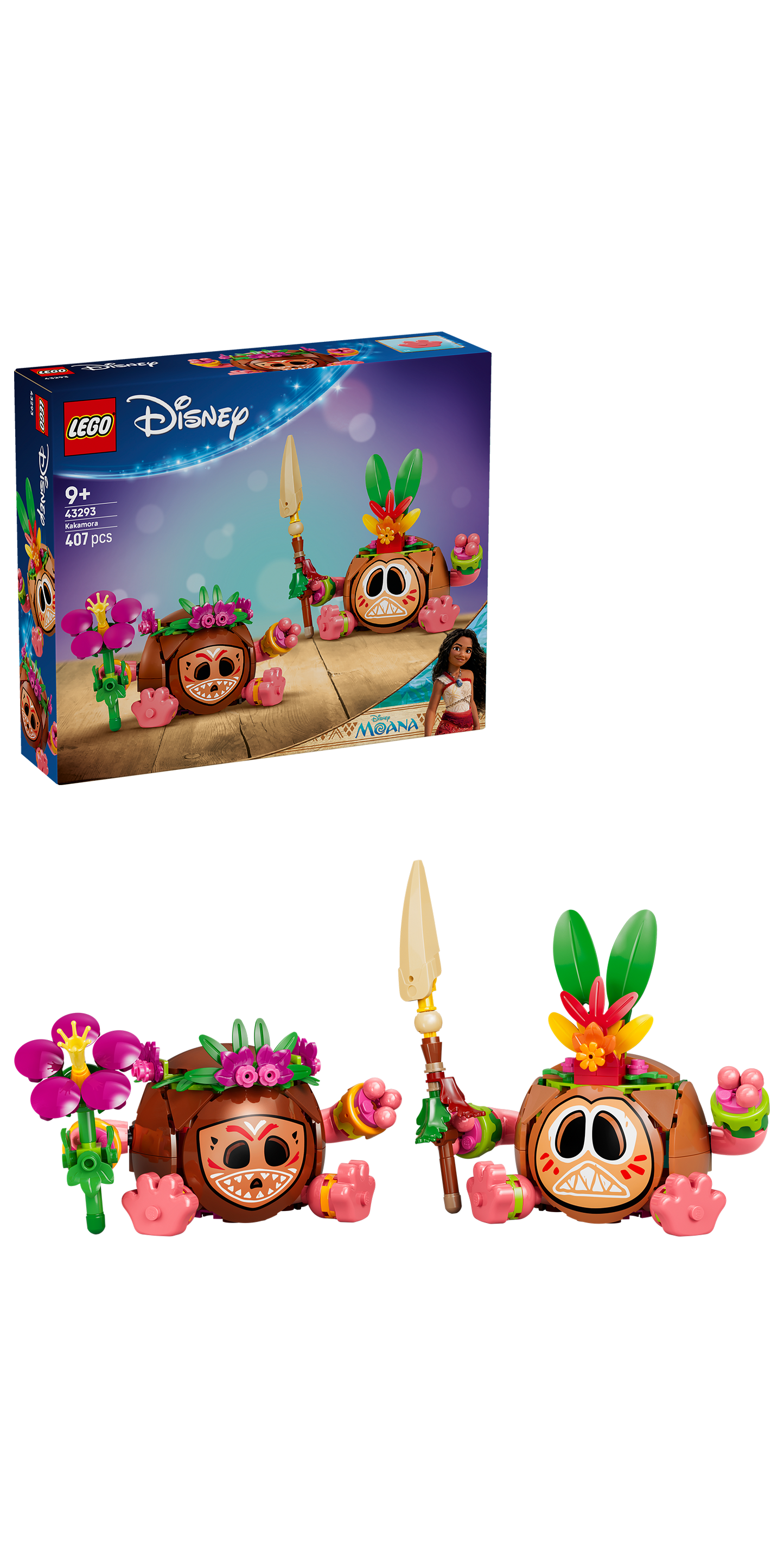 LEGO® | Disney: Kakamora (43293) - box and product image