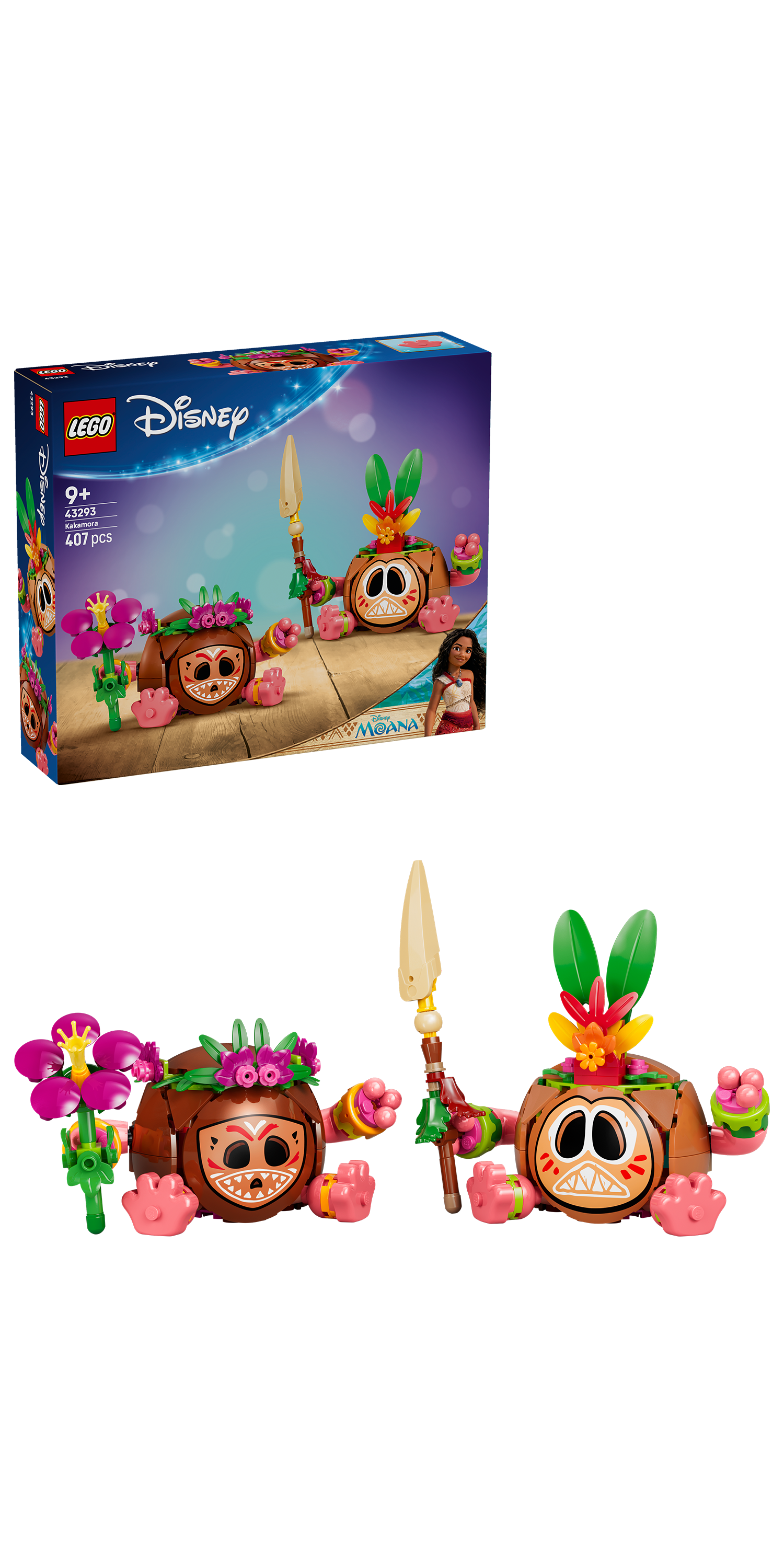 LEGO® | Disney: Kakamora (43293) - box and product image