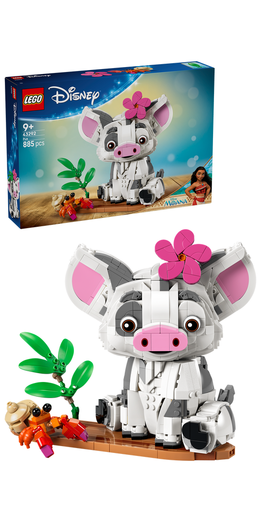 LEGO® | Disney: Pua (43292) - box and product image